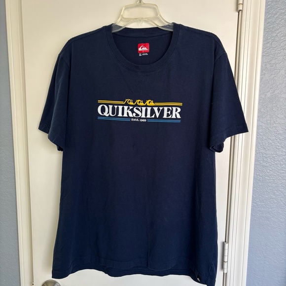 Quiksilver Other - Quiksilver Men's Navy T-Shirt